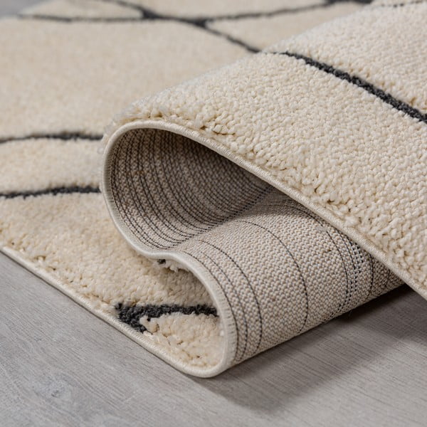 Kreminės spalvos kilimas 120x170 cm Flow – Flair Rugs-image-3