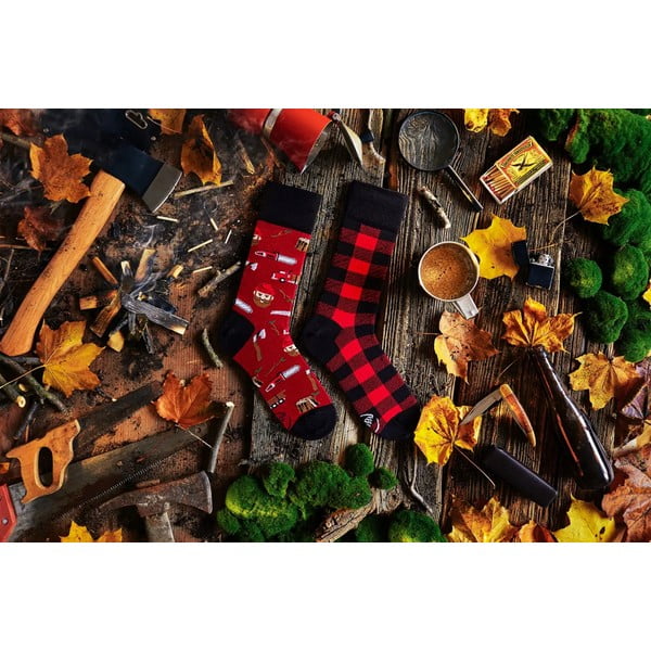 Many Mornings Lumberjack Life kojinės, 35-38 dydis-image-2