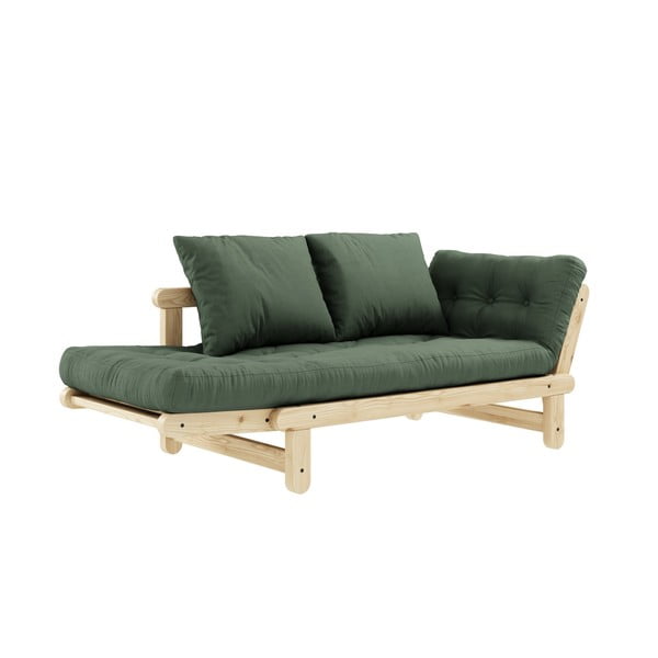 Išlankstoma sofa Karup Design Beat Natural Clear/Olive Green-image-4
