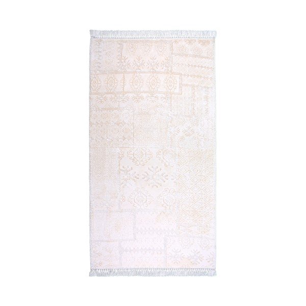 Patvarus kilimas Vitaus Creamy, 100 x 200 cm-image-1