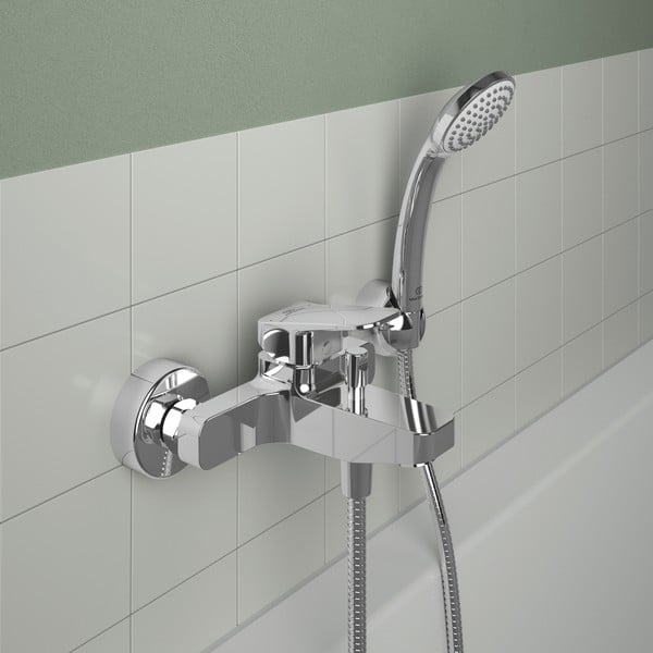 Voniai/prie sienos čiaupas blizgios sidabrinės spalvos Ceraplan – Ideal Standard-image-2