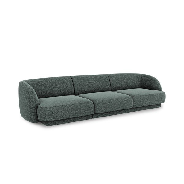 Tamsiai žalia sofa 259 cm Miley - Micadoni Home-image-2