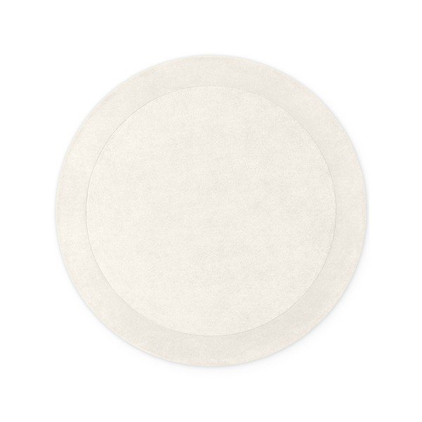 Rankų darbo kreminės spalvos iš vilnos mišinio apvalios formos kilimas ø 200 cm Kivi – Villeroy&Boch