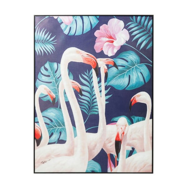 "Kare Design Touched Flamingo", 122 x 92 cm