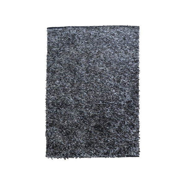 Juodas kilimas Webtappeti Shaggy, 120 x 170 cm-image-1