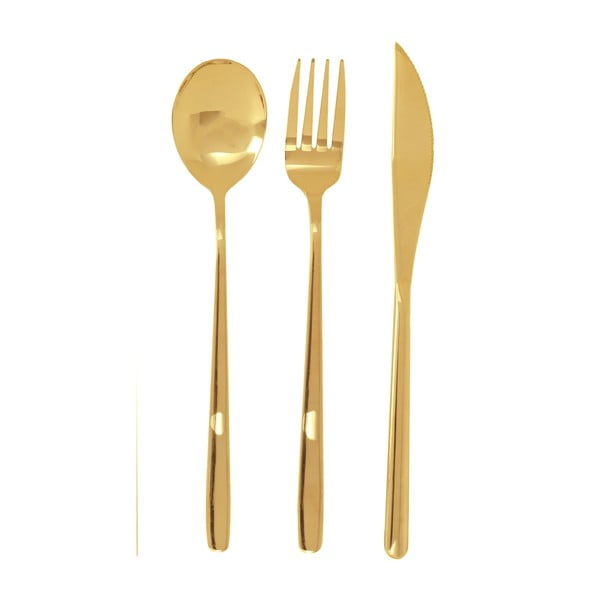 Stalo įrankiai auksinės spalvos iš nerūdijančio plieno 6 vnt. Mimo – Premier Housewares-image-2