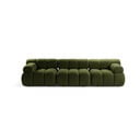 Iš boucle sofa žalios spalvos 282 cm Bellis – Micadoni Home