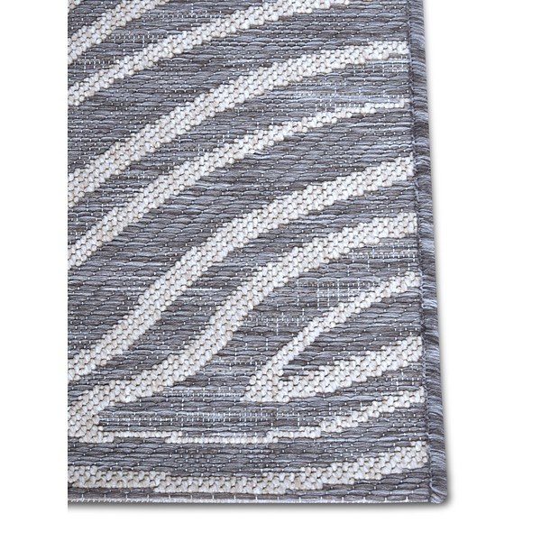 Lauko kilimas pilkos spalvos 155x230 cm – Elle Decoration-image-4