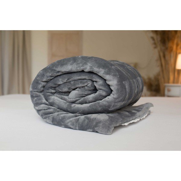 Antklodė ir pledas iš mikropliušo 150x200 cm Sherpa – Jerry Fabrics-image-1