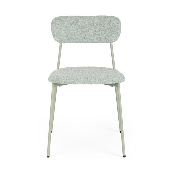 Mėtų spalvos iš audinio valgomojo kėdė Inka – Yes Everyday-image-2