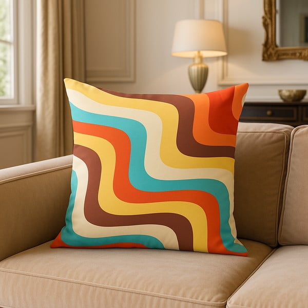 Dekoratyvinis pagalvės užvalkalas 43x43 cm Summer in Havana – Mila Home-image-3