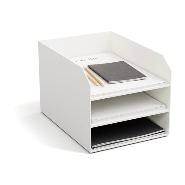 Iš kartono biuro organizatorius dokumentams Trey Paper Laminate – Bigso