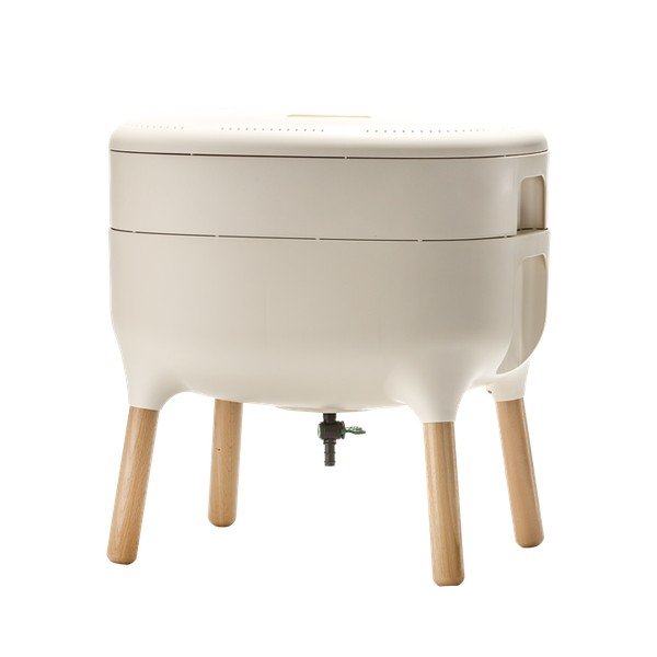 Smėlio spalvos komposto dėžė Urbalive – Plastia-image-3