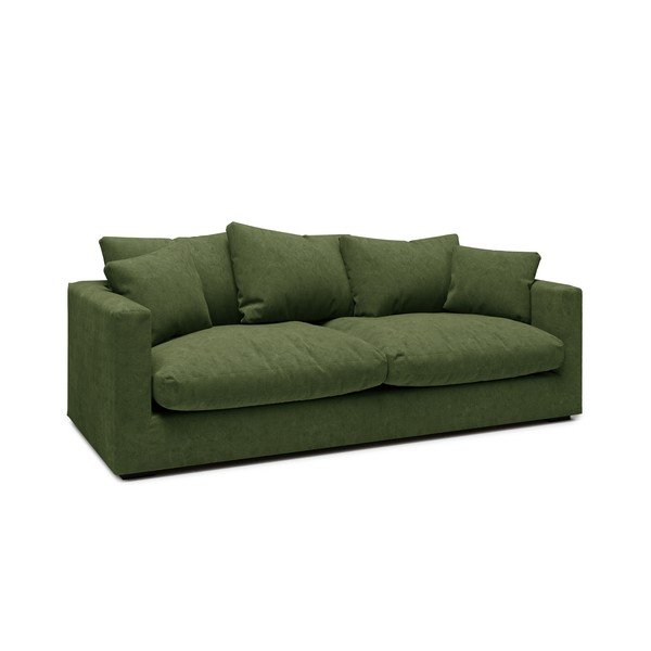 Tamsiai žalia sofa 220 cm Comfy - Scandic-image-1
