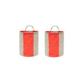 Iš tekstilės krepšiai 2 vnt. ø 18x22 cm Kara – OYOY Living Design