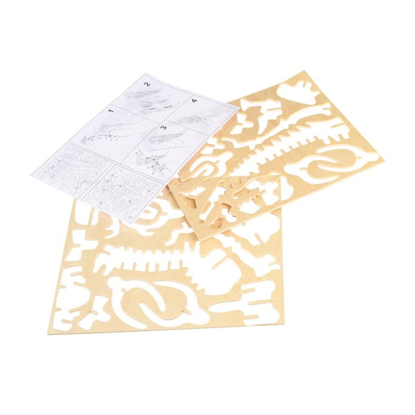 Medinė 3D dėlionė Rex London Tyrannosaurus-image-2