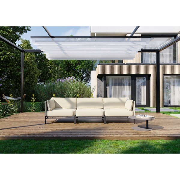 Sodo modulinė sofa smėlio spalvos 234 cm Dandy – Sit Sit-image-4