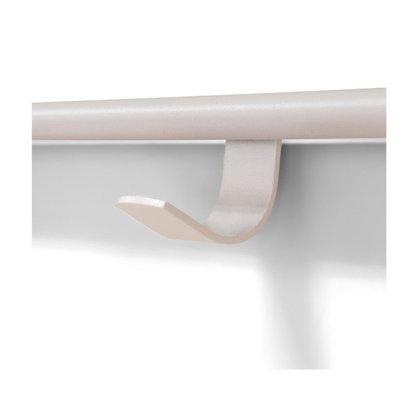 Taupe spalvos iš plieno sieninė lentyna su lentyna 60 cm Rex – Spinder Design-image-4