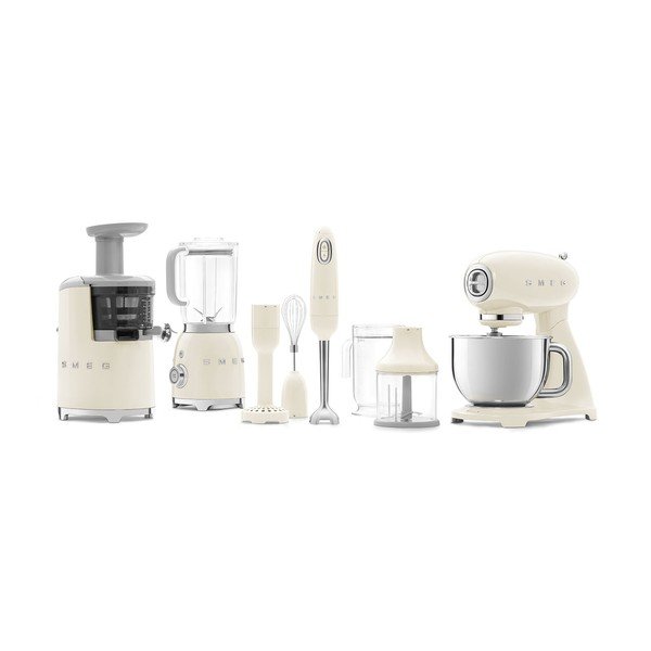 SMEG kreminės baltos spalvos rankinis lazdelinis maišytuvas-image-2