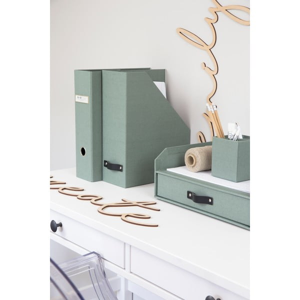 Iš kartono biuro organizatorius dokumentams Estelle Canvas Paper Laminate – Bigso-image-1