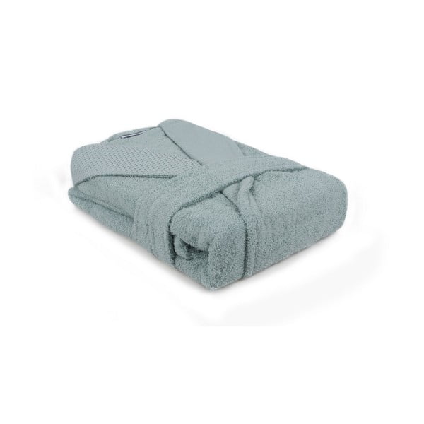 Chalatas mėtų spalvos iš medvilnės M Cappa – Foutastic-image-2