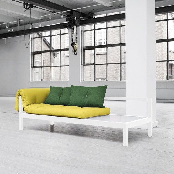 Daugiafunkcinė sofa Karup Soul White/Pistacio/Gris-image-1