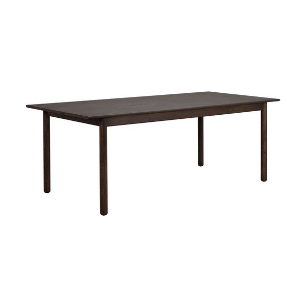 Iš ąžuolo masyvo prailginamas valgomojo stalas 90x205 cm Derrymore – Rowico