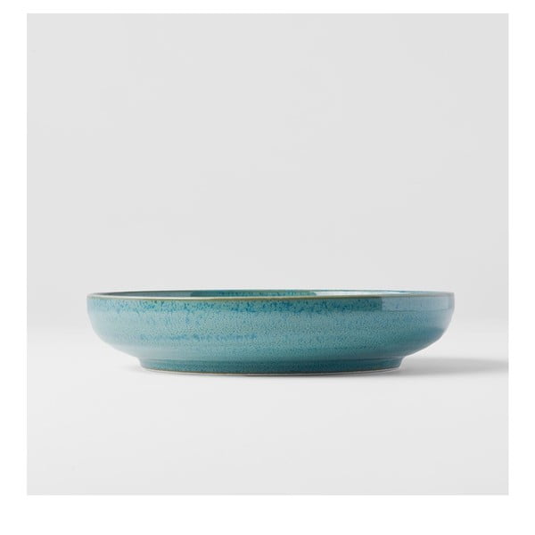 Sriubos iš keramikos lėkštė turkio spalvos ø 20 cm Peacock – MIJ-image-1