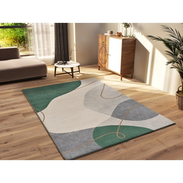 Žalios spalvos kilimas 120x170 cm Edesa – Universal-image-1