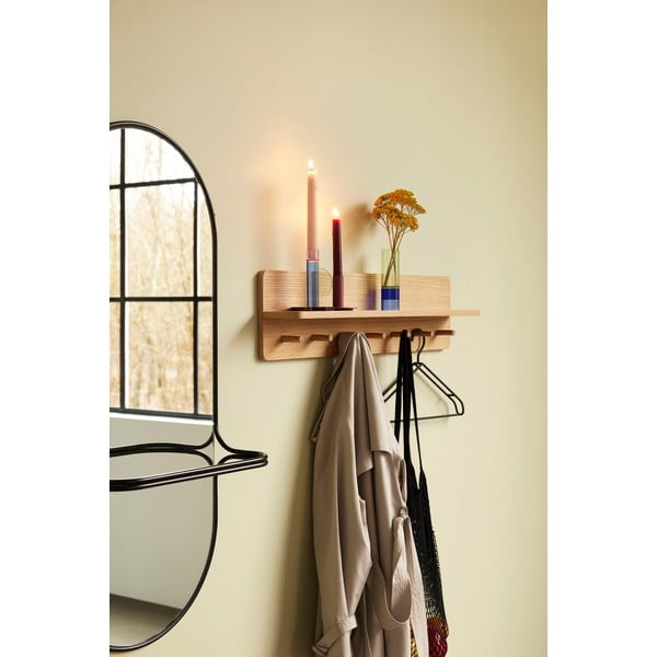 Sieninis veidrodis su lentyna 21x102 cm Carry – Hübsch-image-3