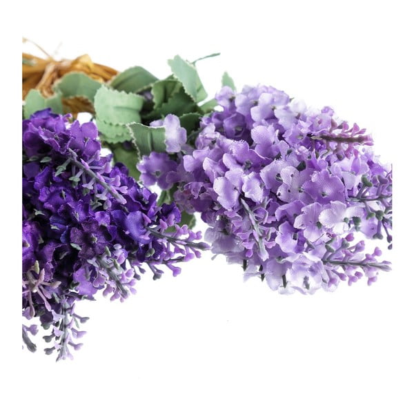 Dirbtinės gėlės 3 vnt. (aukštis 32 cm) Lavender Bouquet – Casa Selección-image-4