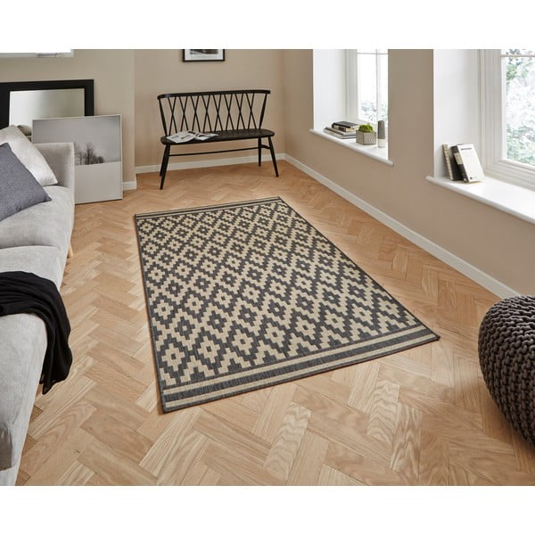 Pilkas kilimas Think Rugs Cottage, 160 x 220 cm-image-1