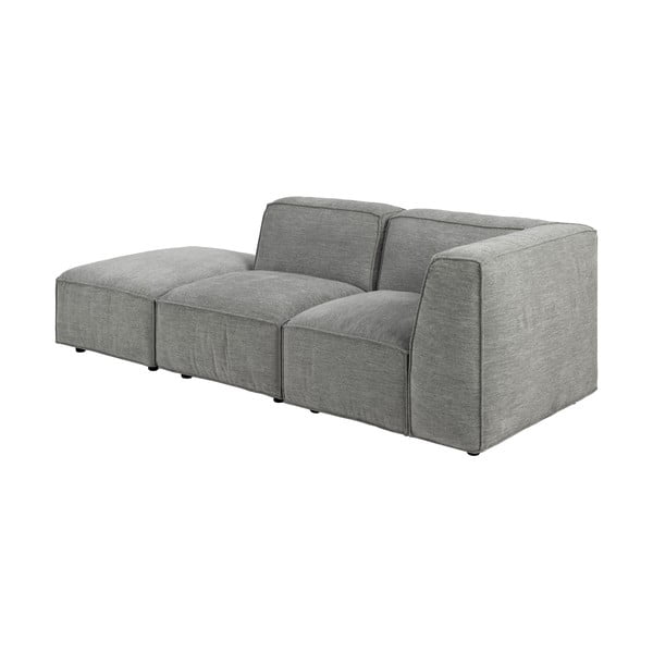 Šviesiai pilka modulinė sofa Bonami Selection Fairfield, kampas kairėje-image-4
