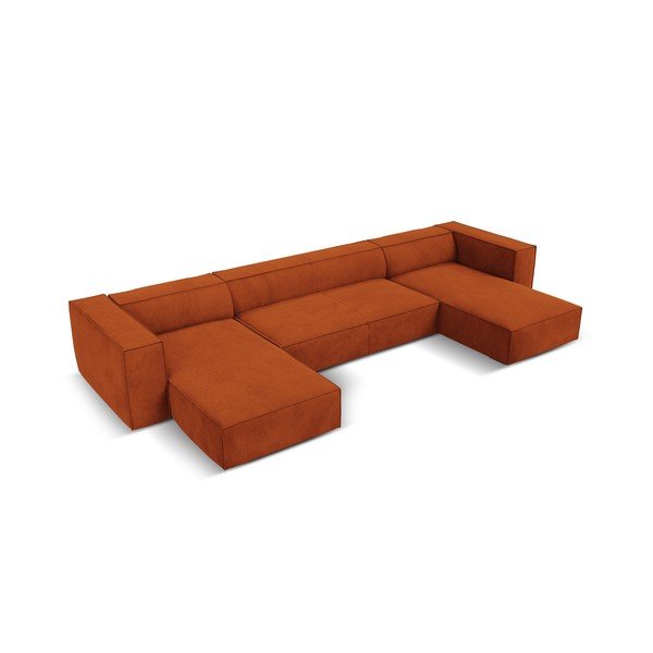Oranžinė kampinė sofa (U formos) Madame - Windsor & Co Sofas-image-2