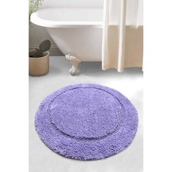 Vonios kilimėlis violetinės spalvos Wolle – Foutastic
