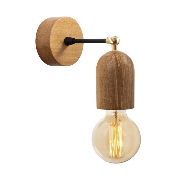 Sieninė lempa natūralios spalvos Datca – Opviq lights-image-2
