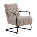 Krėslas smėlio spalvos Trout – Unique Furniture