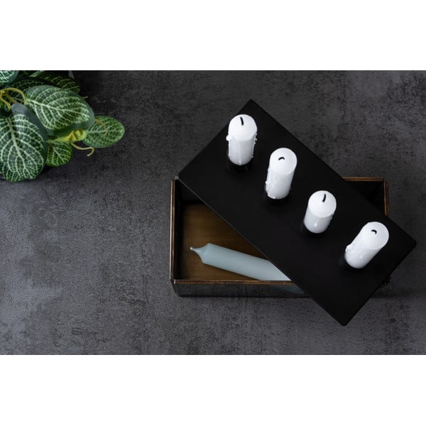 Iš stiklo žvakidė  Boxed Rectangle – PT LIVING-image-3