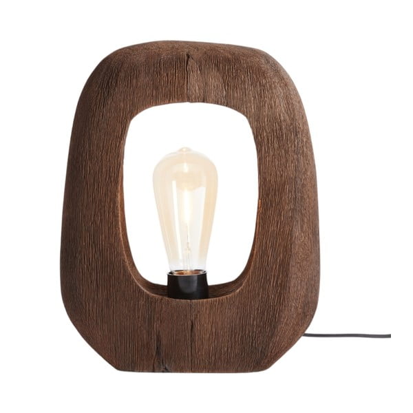 Stalinis šviestuvas rudos spalvos (aukštis 30 cm) Kelafo – Light & Living