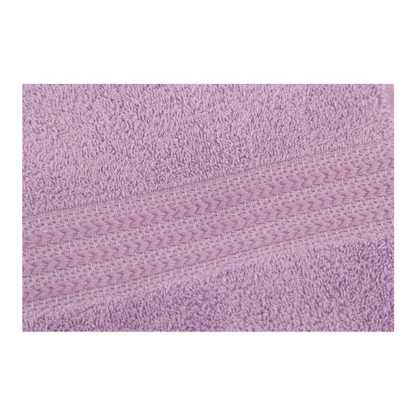 Violetinis grynos medvilnės rankšluostis Foutastic, 30 x 50 cm-image-1