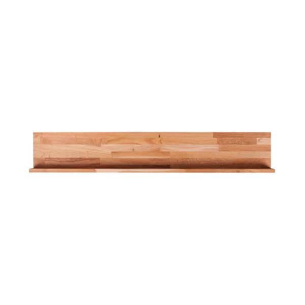 Iš ąžuolo masyvo sieninė lentyna natūralios spalvos paveikslėliams 100 cm Kalle – Interia Home & Living-image-2