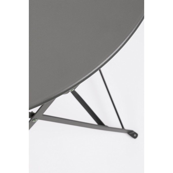 Antracito spalvos iš plieno sodo valgomojo komplektas 2 žmonėms Austin – Bizzotto-image-4