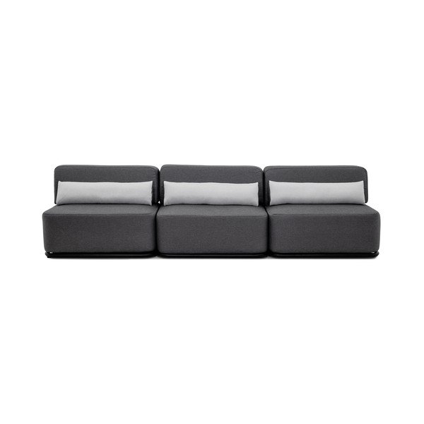 Sodo modulinė sofa tamsiai pilkos spalvos 306 cm Straw – Sit Sit-image-3