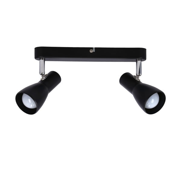 Lubinis šviestuvas matinės juodos spalvos 36x6 cm su metaliniu gaubtu Picardo – Candellux Lighting-image-3