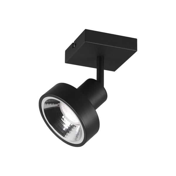 Taškinis šviestuvas juodos spalvos ø 11 cm Leon – Trio