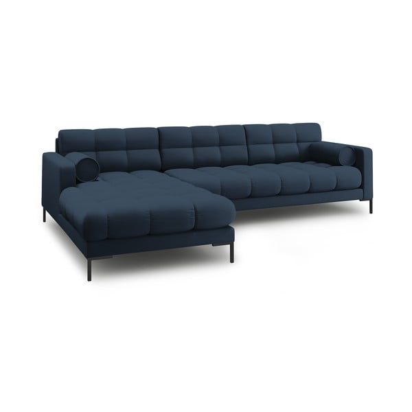 Kampinė sofa mėlynos spalvos (su kairiuoju kampu) Bali – Cosmopolitan Design-image-4