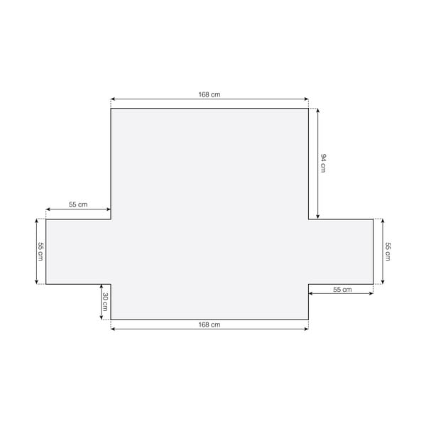 3 sėdimos vietos apsauginis sofai baldų apmušalas raudonos spalvos Lounge – douceur d'intérieur-image-3