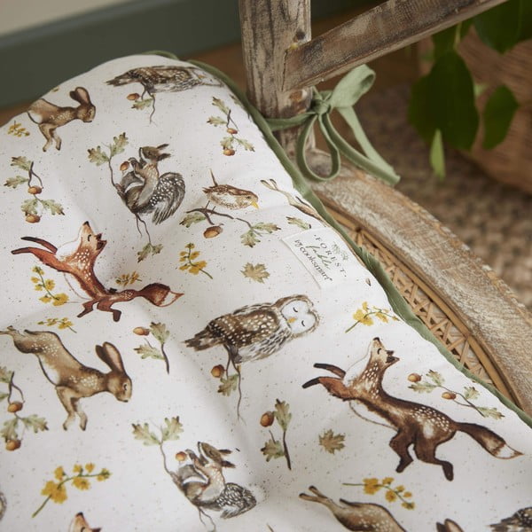 Iš medvilnės sėdynės pagalvėlė 36x34 cm Forest Fable – Cooksmart ®-image-2