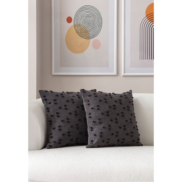 Dekoratyviniai pagalvių užvalkalai 2 vnt. 43x43 cm Tuffet – Mioli Decor-image-3