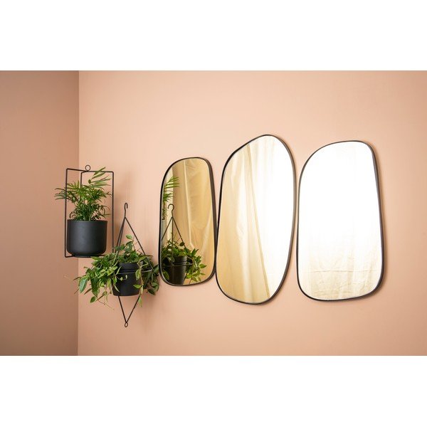 Juodos spalvos metalinis pakabinamas vazonas PT LIVING Spatial, aukštis 36 cm-image-1